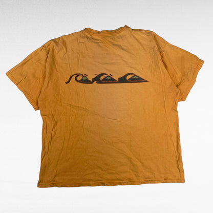 Quiksilver Short Sleeve T-Shirt Yellow Size M