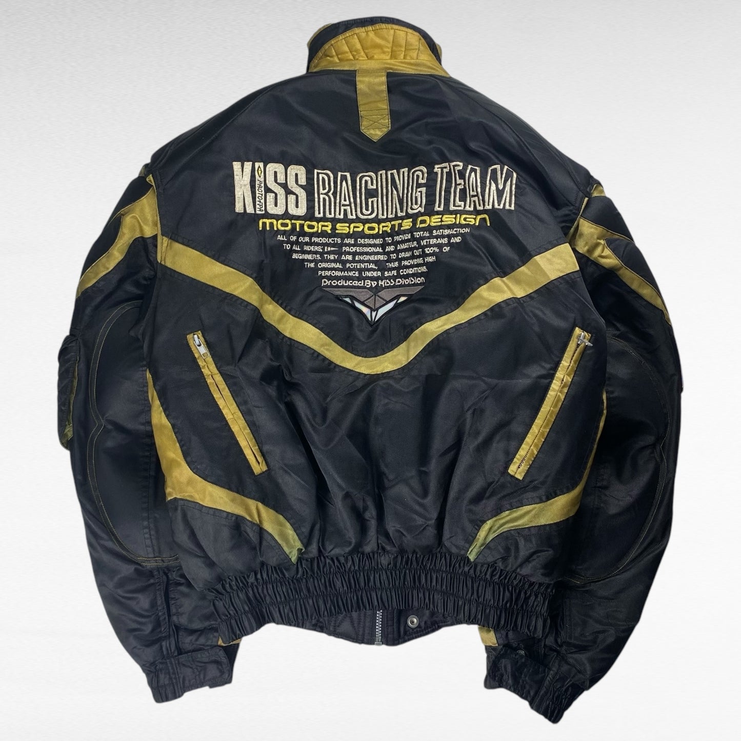 KISS RACING Racing Jacket Padded Shoulder Size M