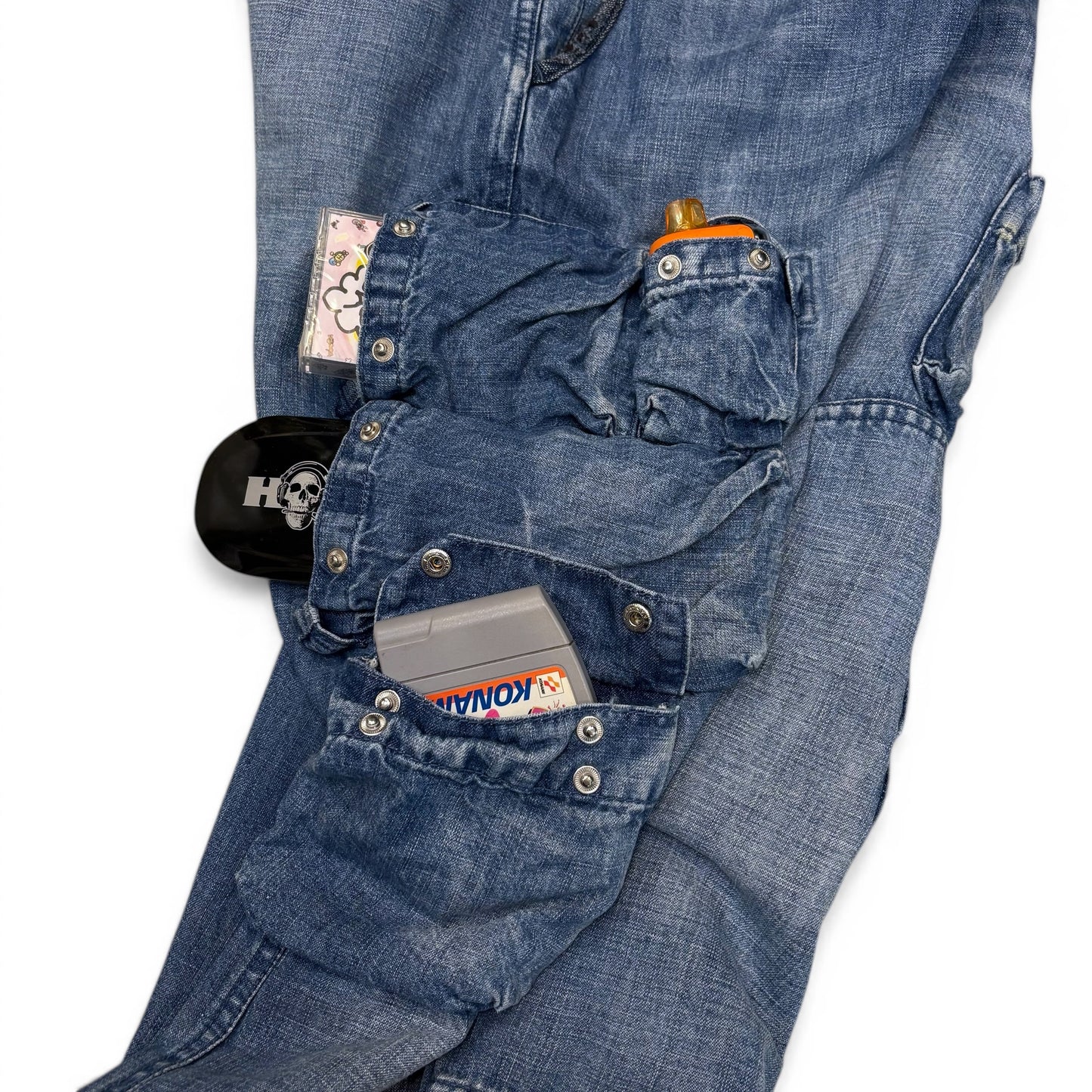Vintage PRPS Cargo Denim Jeans Size 34