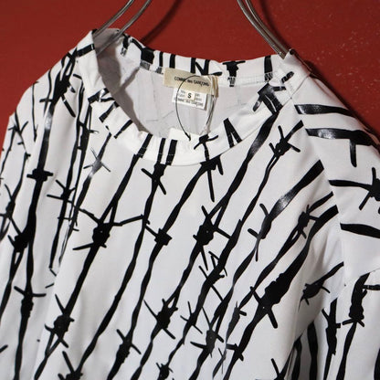 Comme des Garcons 25SS Barbed Wire Asymmetrical Long Sleeve Size S