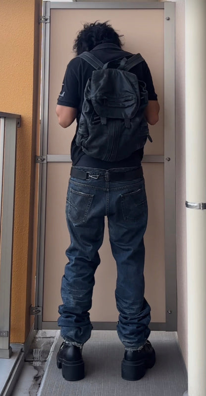 Dior Homme SS03 Mud Waxed Clawmark Jeans