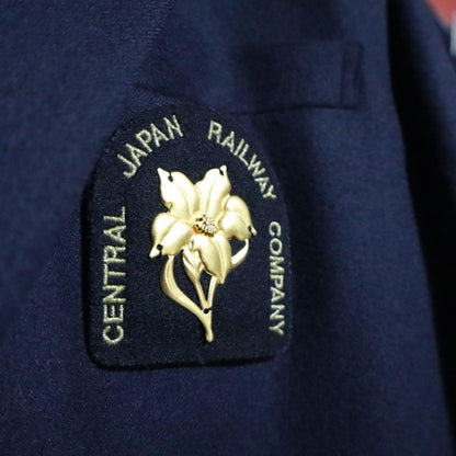 Yohji Yamamoto JR Tokai Gold Emblem DB Suit Jacket Size M