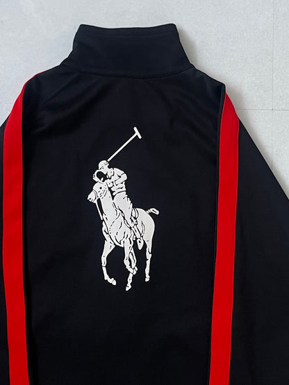 RLX Ralph Lauren Big Pony Track Jacket Black Size XL
