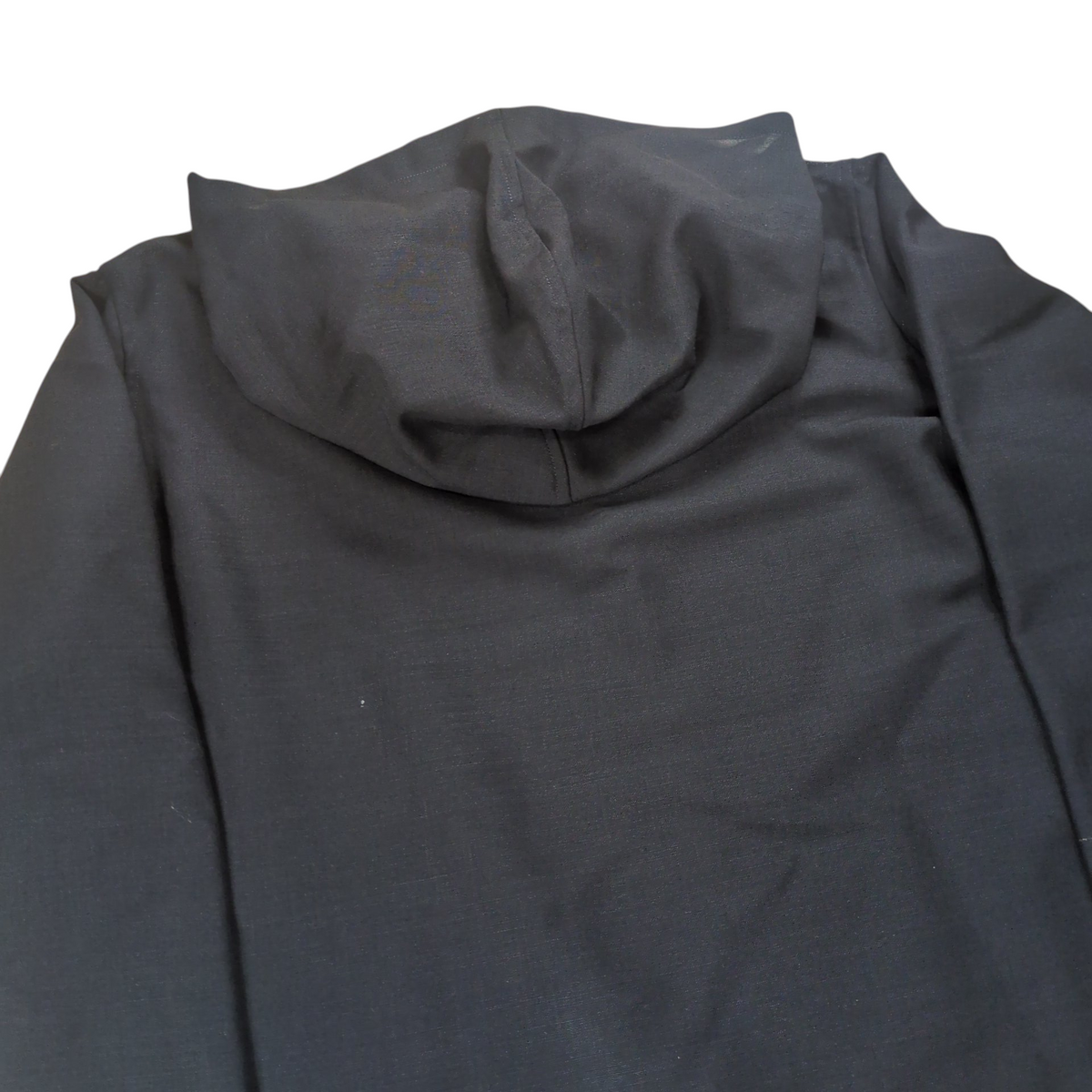Y's Summer Wool Gabardine Smock Hoodie