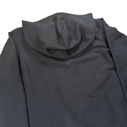 Y's Summer Wool Gabardine Smock Hoodie