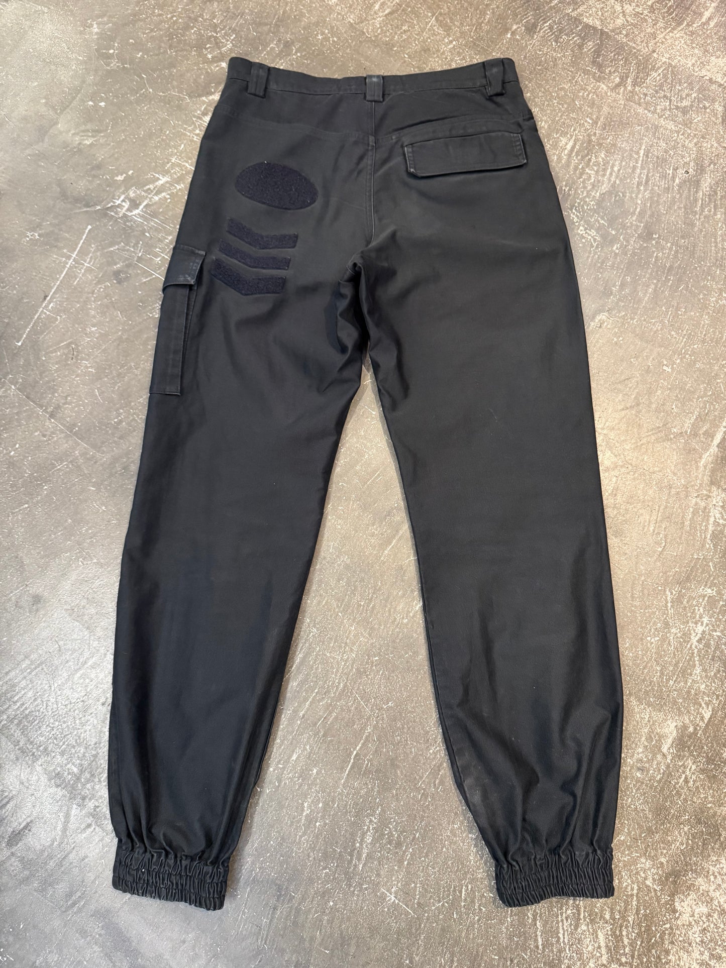 undercover 02AW Black Cotton Blend Pants Size M