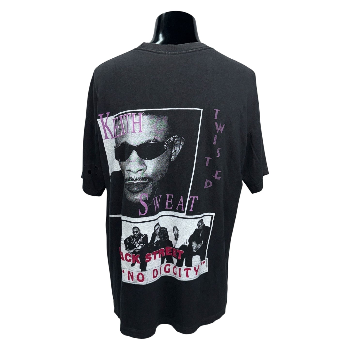 NEW EDITION 90s "HOME AGAIN" Reunion Tour T-Shirt Size XL