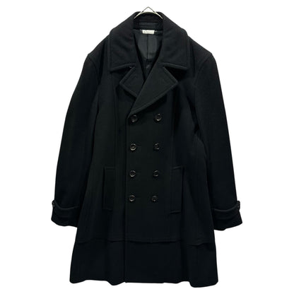 COMME des GARCONS HOMME PLUS 17AW Melton Coat Black Size S