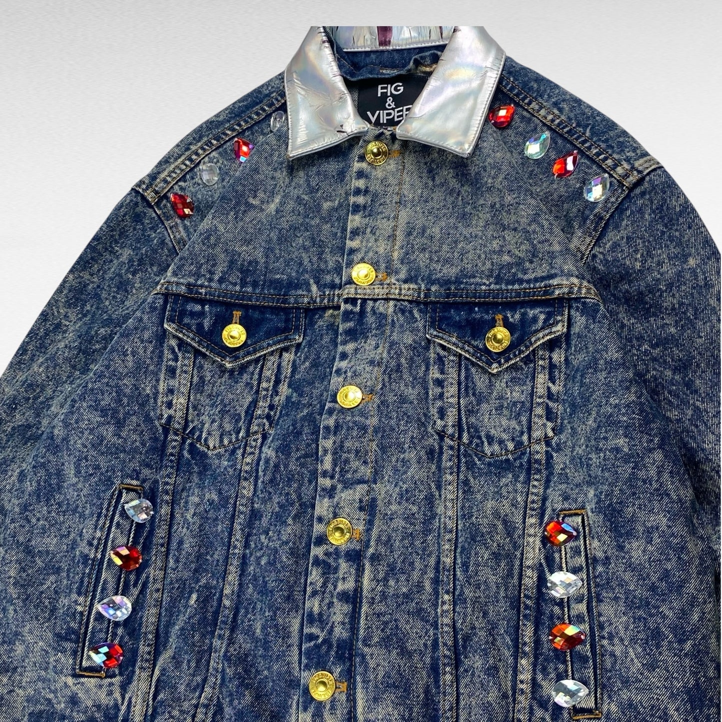 FIG&VIPER Denim Jacket Size L
