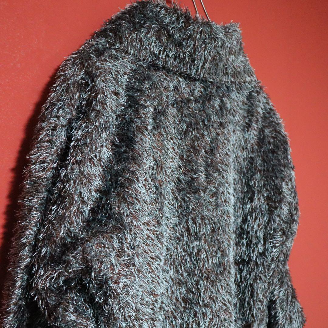 ISSEY MIYAKE 98AW Archive Shaggy Long Coat Size L
