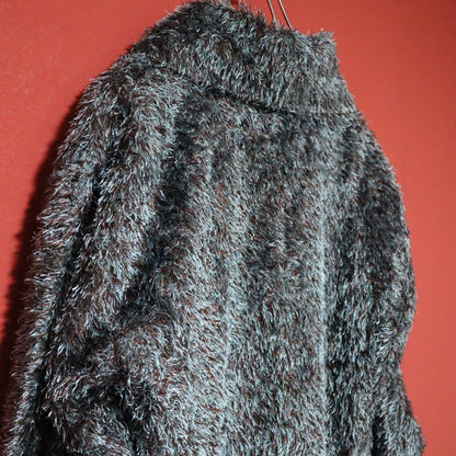 ISSEY MIYAKE 98AW Archive Shaggy Long Coat Size L