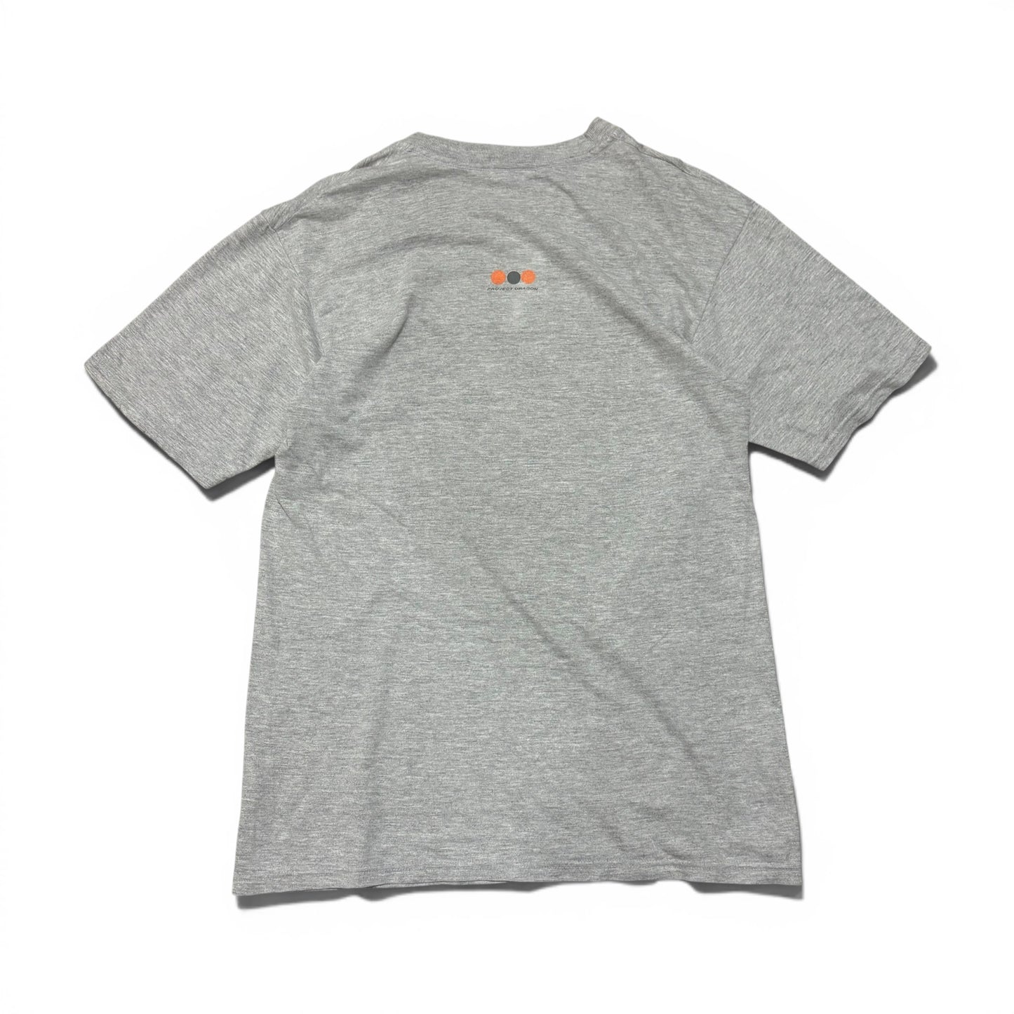 Vintage 90's PROJECT DRAGON T-Shirt Gray Size M