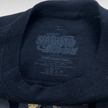 NARUTO SHIPPUDEN T-Shirt Black Size L