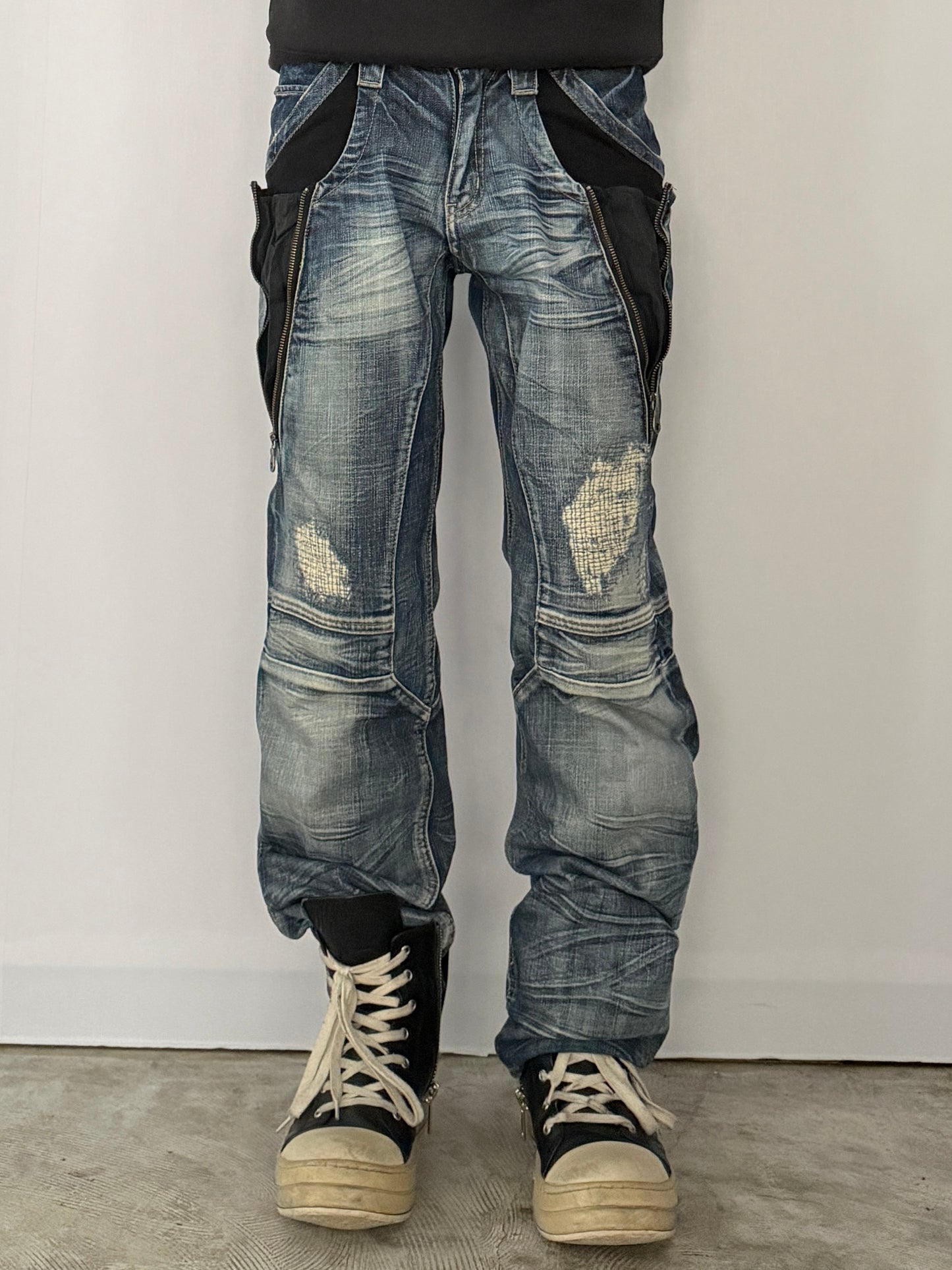 PPFM Blue Denim Pants