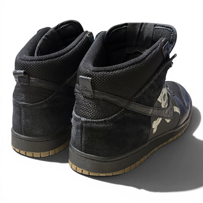 Nike FC St. Pauli Dunk High Reflector Sneakers Black Size 9