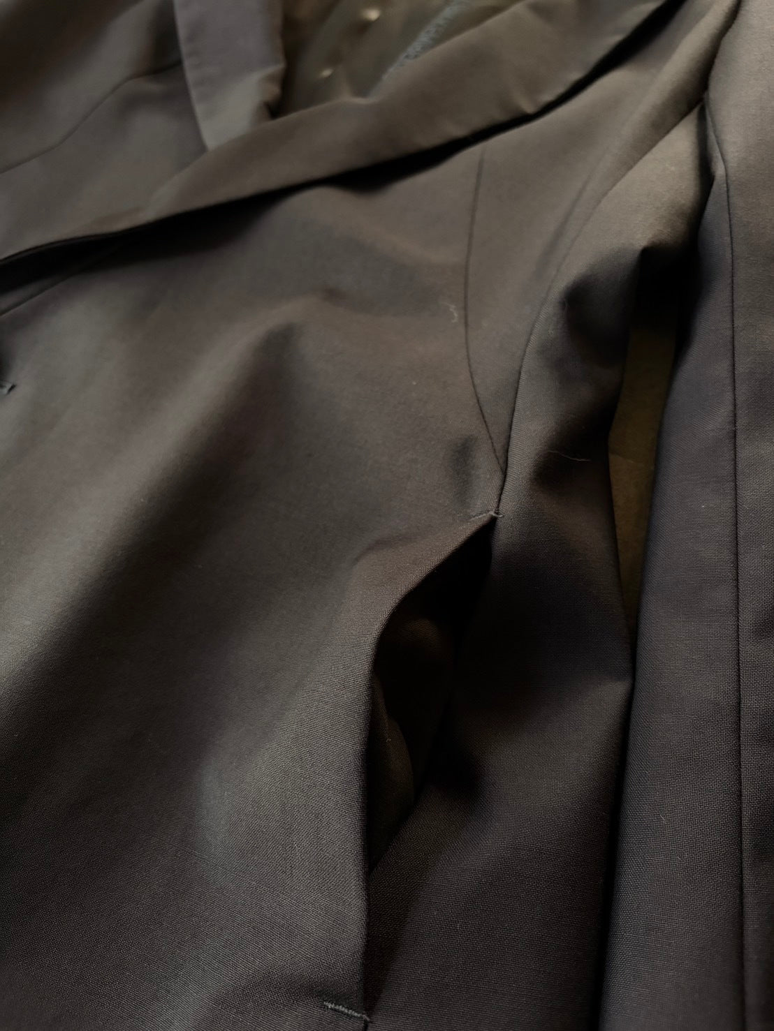 DIRK BIKKEMBERGS 90s Wool Sculptural Jacket M Size M