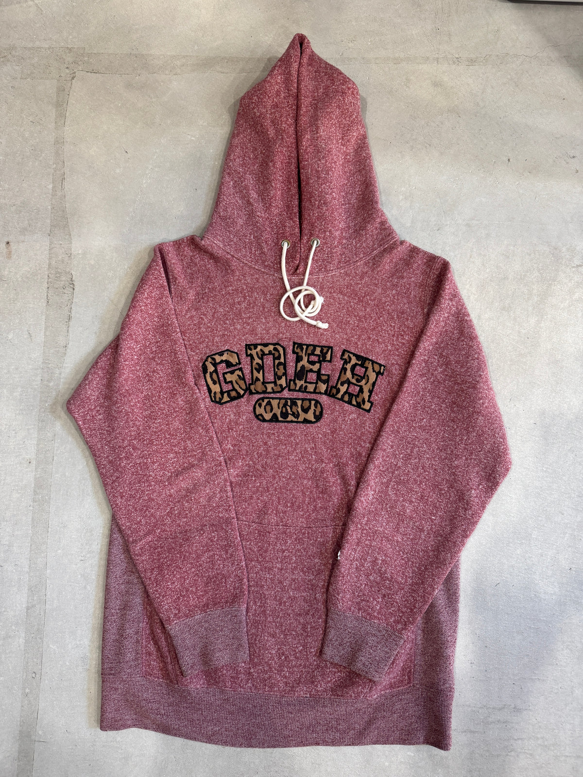GOODENOUGH x MACKDADDY x CHAMPION Red Hoodie Size L