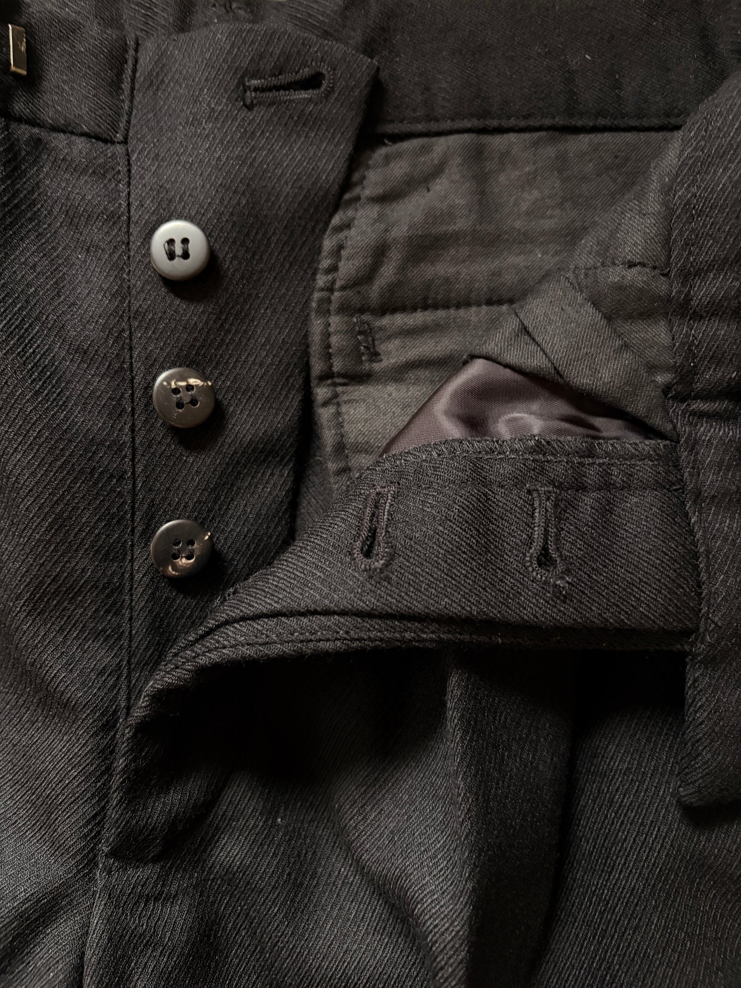 5351 POUR LES HOMMES Luxury Wool Twill Pleated Jacket Size 2