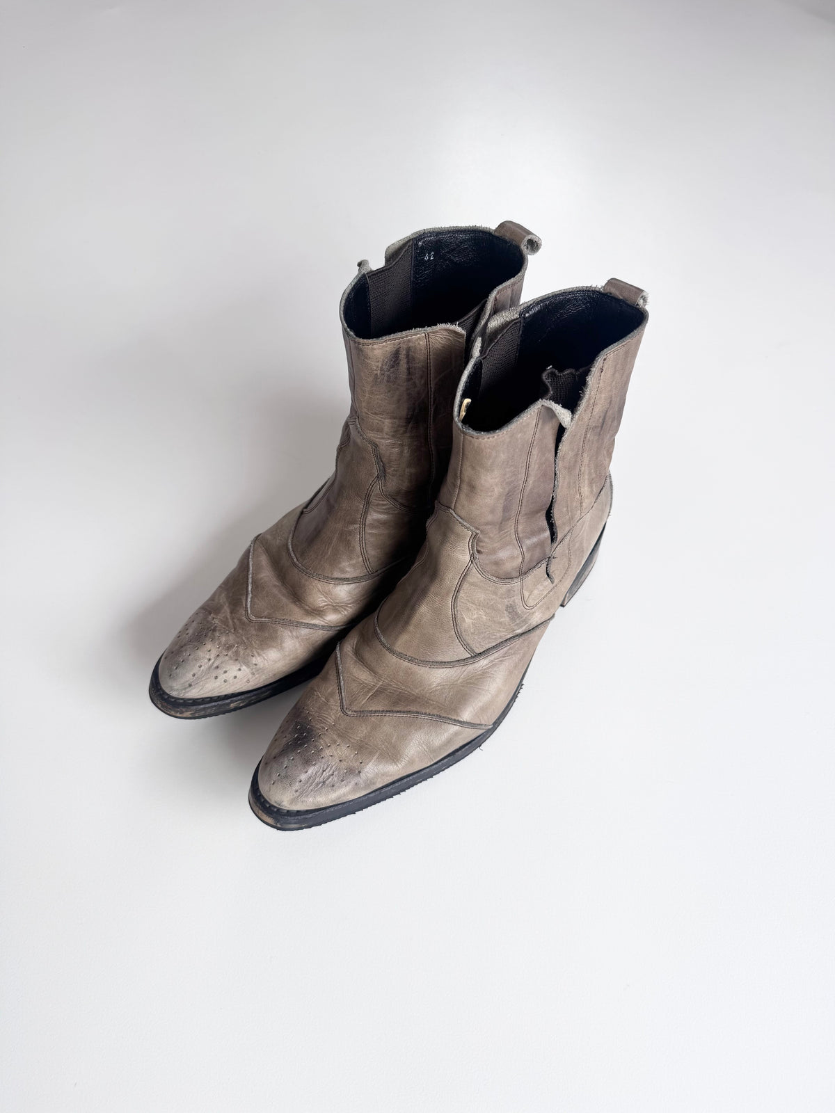 GIFTUR CRUMP Boots Gray Size 42