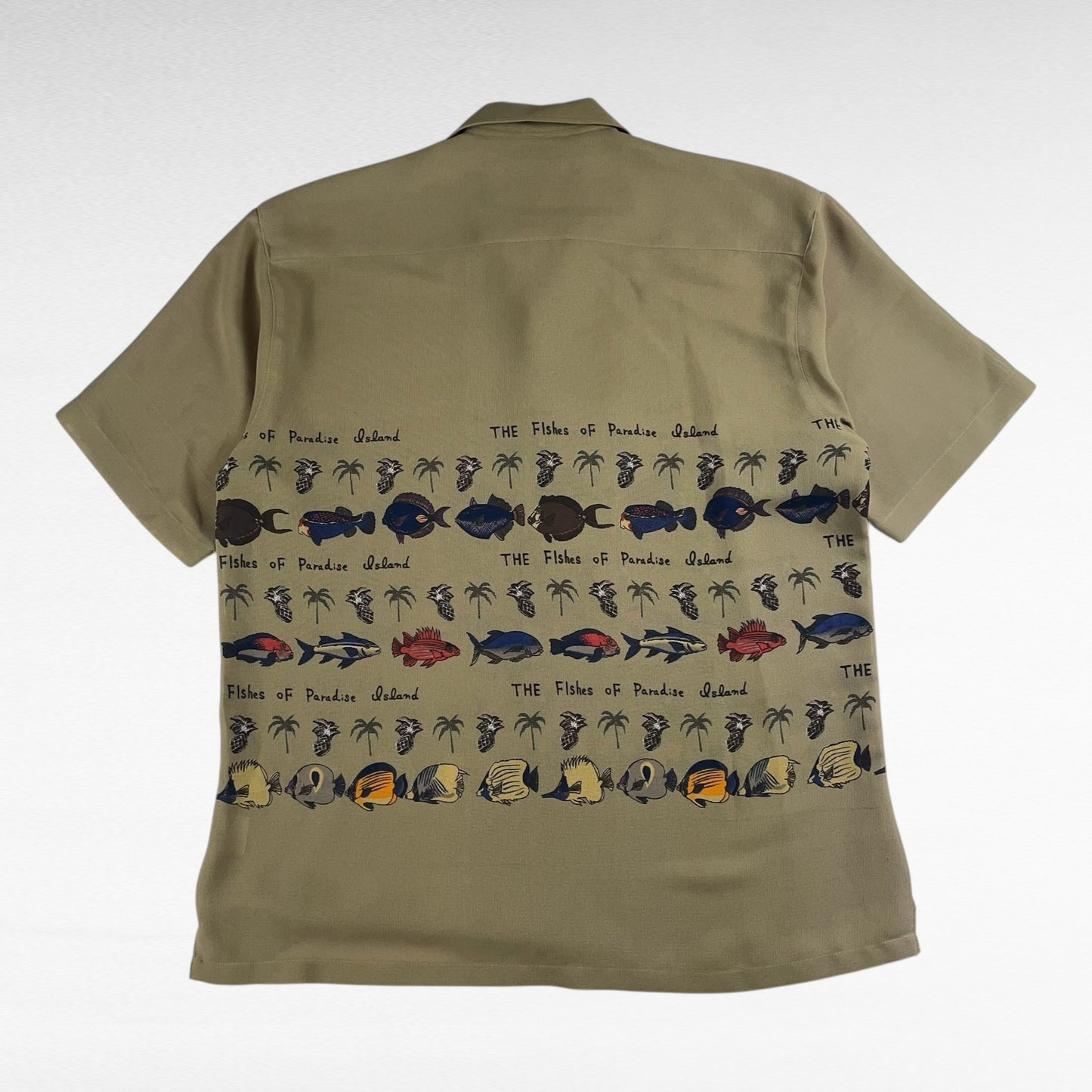 SUNMARUKA Open Collar Shirt Size XL