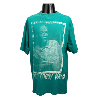 SNOOP DOGGY DOGG 90s "WHAT'S MY NAME?" Faded Green Size XL