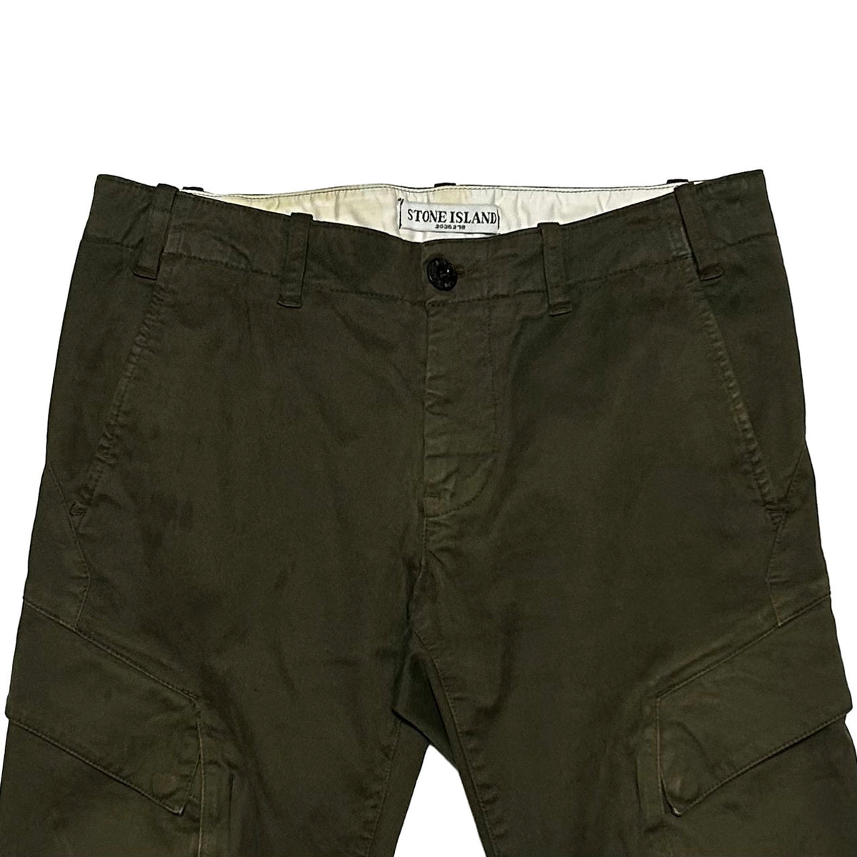 STONE ISLAND AW2010 Cotton Cargo Pants Khaki Size 30