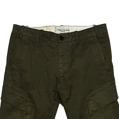 STONE ISLAND AW2010 Cotton Cargo Pants Khaki Size 30