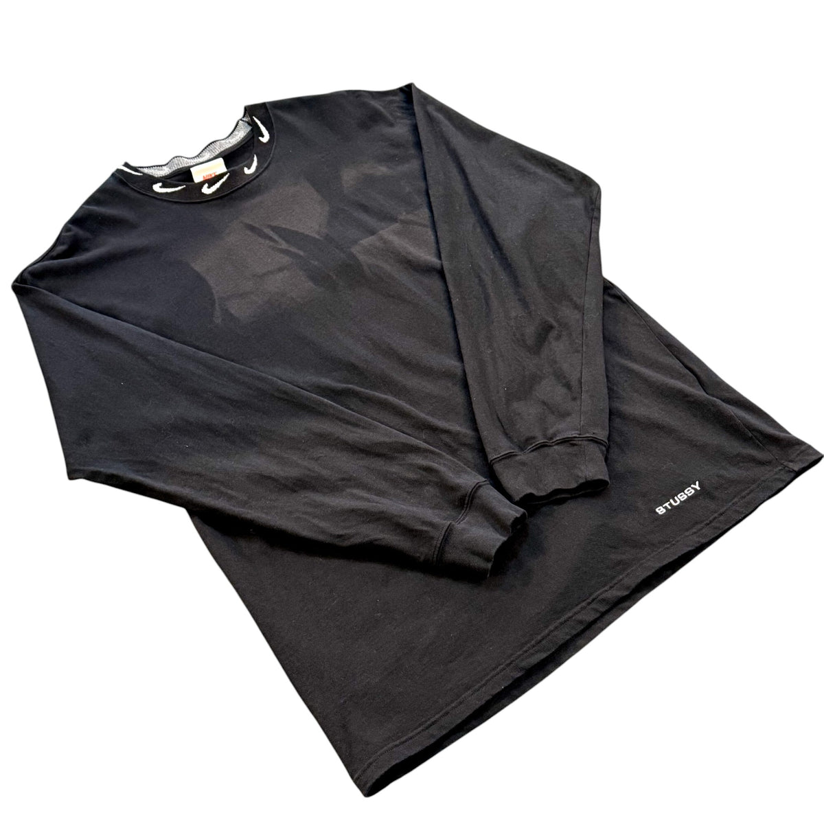 Nike x Stussy Long-sleeved T-shirt Black Size M