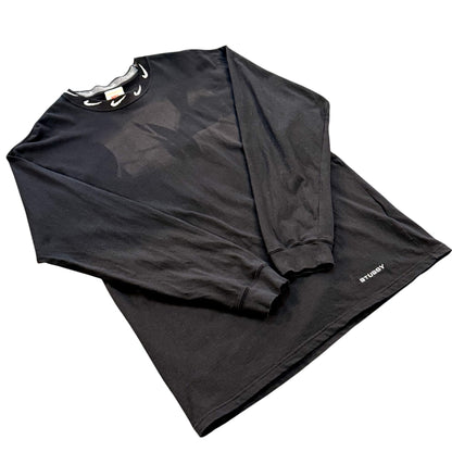 Nike x Stussy Long-sleeved T-shirt Black Size M