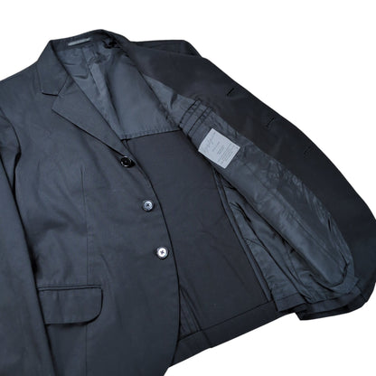 Yohji Yamamoto POUR HOMME 07SS Layered Jacket Black Size 3