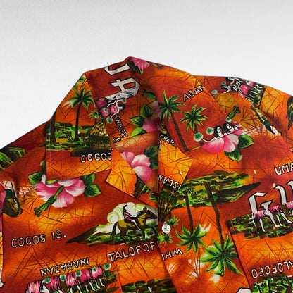 SPORT WEAR Hawaii Shirt Size M