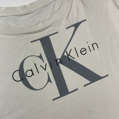 Calvin Klein 90s Short Sleeve T-Shirt White Size M