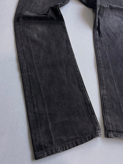 Evisu Black Denim Jeans Size 32