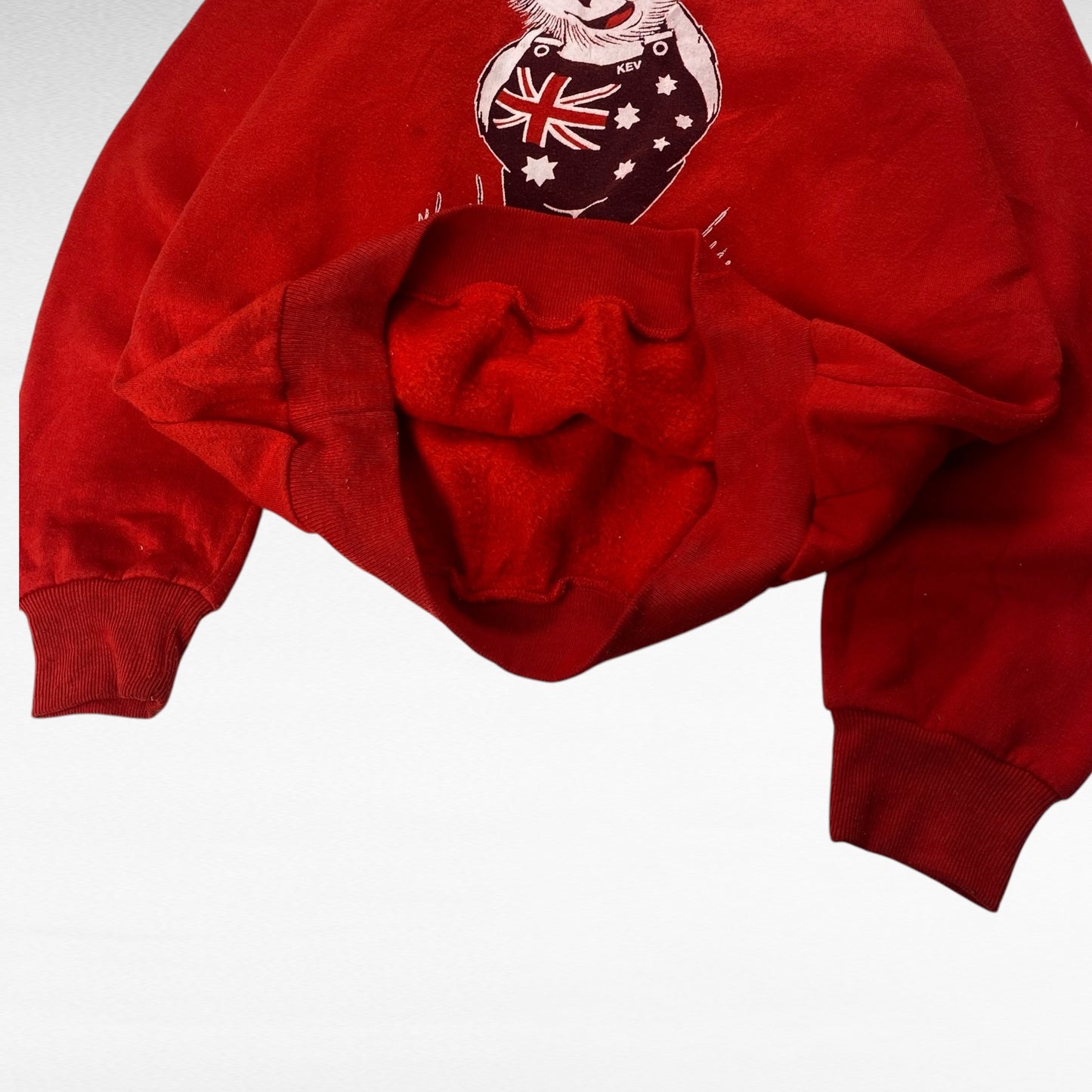 Van Duke 80s Sweatshirt Red Size M
