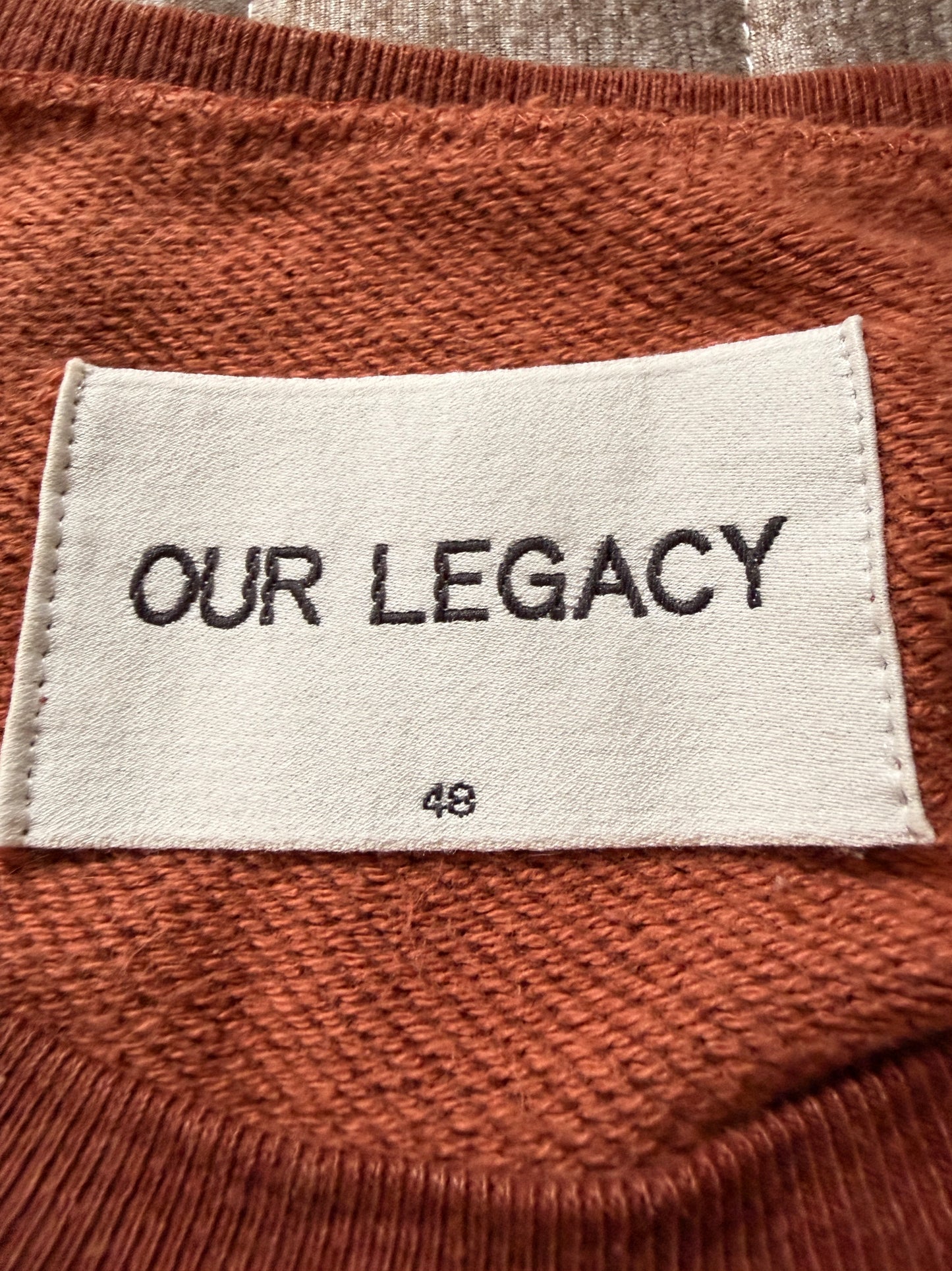 OUR LEGACY 2020s Cotton Silk Raglan Sweat Oversized Size M