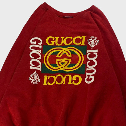 GUCCI(bootleg) Sweatshirt Red Size L