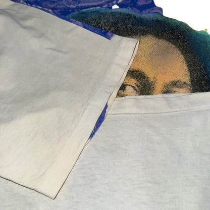 BOB MARLEY 90s Heaven Smiles Color Overprint T-Shirt Size XL