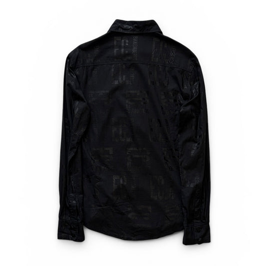 Dirk Bikkembergs Black Long Sleeve Shirt Size S