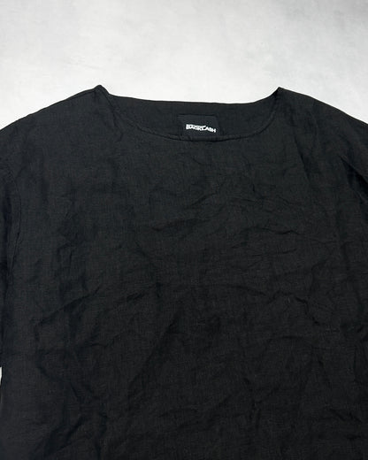 Isamu Katayama Backlash Cowhide Seam Linen Tee Size L