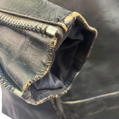 Lewis Leathers 70s Motorcycle jacket Black Size 42