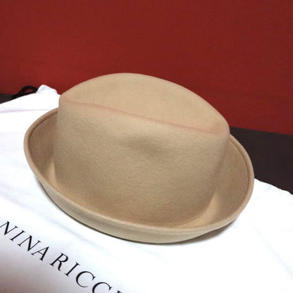 Nina Ricci Beige Wool Hat Size FREE