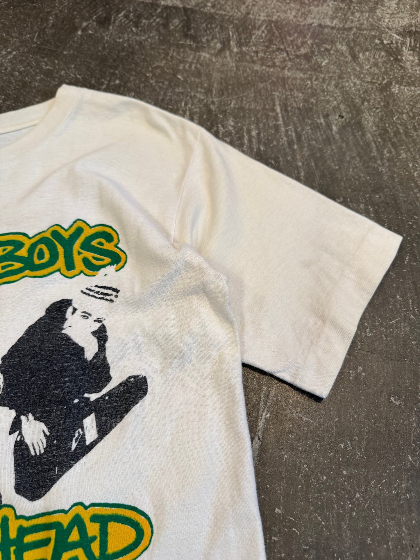 Vintage BEASTIE BOYS White T-Shirt Size S