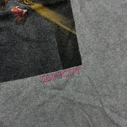 SEX AND THE CITY Graphic T-Shirt Black Size M