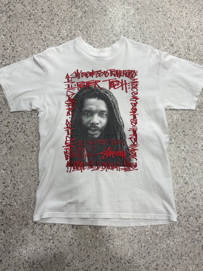 PETER TOSH STUSSY x Photo T-Shirt White Size M