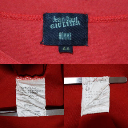 Jean Paul Gaultier HOMME Eagle Red T-Shirt Size 48