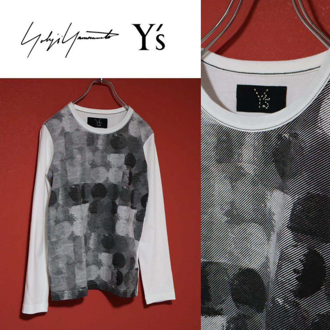 Yohji Yamamoto 24SS Polka Dot Pigment Long Sleeve Shirt Size 2