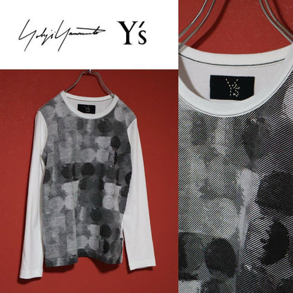 Yohji Yamamoto 24SS Polka Dot Pigment Long Sleeve Shirt Size 2