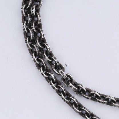 CHROME HEARTS PAPER CHAIN Necklace Silver Size ONE SIZE