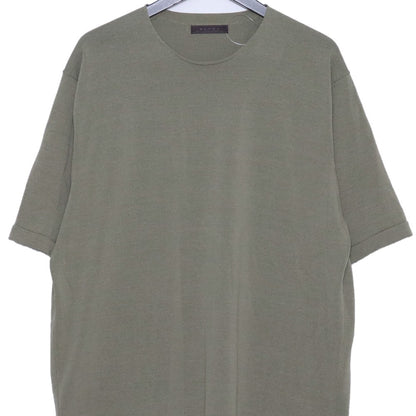 DEVOA 26AW Cotton Nylon Rayon SS Knit Green Size 2