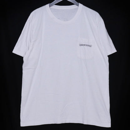 CHROME HEARTS Back Arch Logo USA Print T-Shirt White Size XL